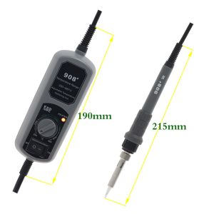 LCD Display 5Min Heating 60W Pyrography Soldering Iron