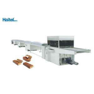 Stainless Steel Automatic Chocolate Making Machine Dipping Way Smooth Run