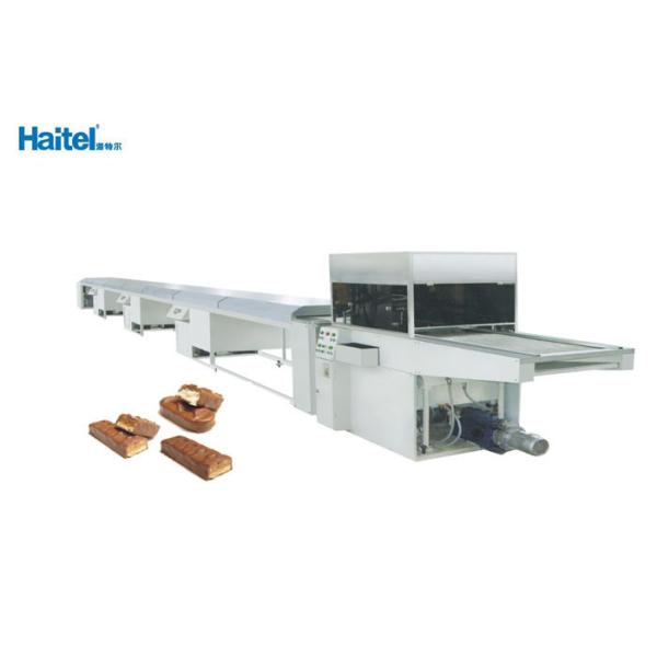 Buy Stainless Steel Automatic Chocolate Making Machine Dipping Way Smooth Run at wholesale prices