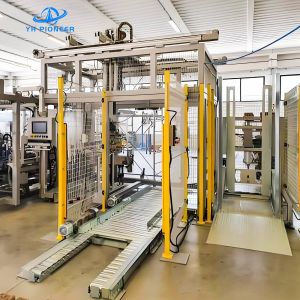 Stable And Space Saving Gantry Palletizing Machine With Carbon Steel Frame For