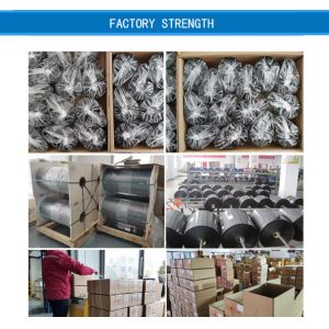 High quality near edge wax resin ink outside 55mm 600m thermal transfer ribbon