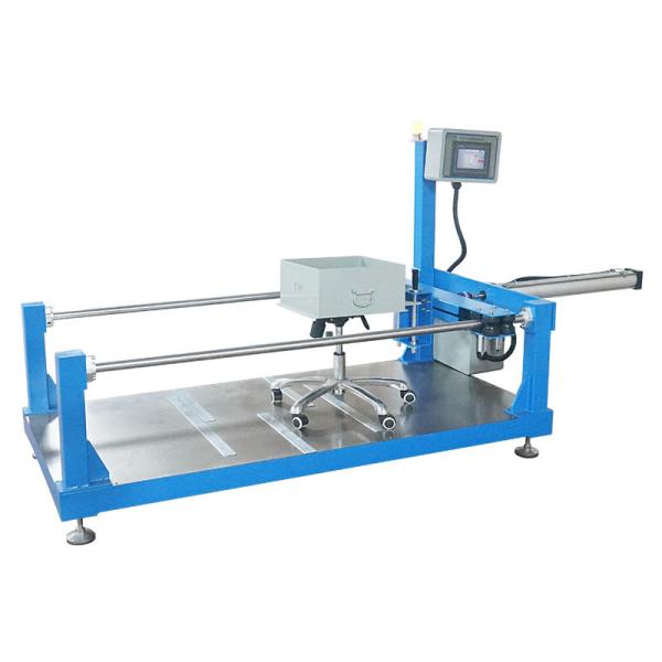 Buy Sliding Resistant Furniture Testing Machines With 12mm Steel Plate For Rolling Office Chair at wholesale prices