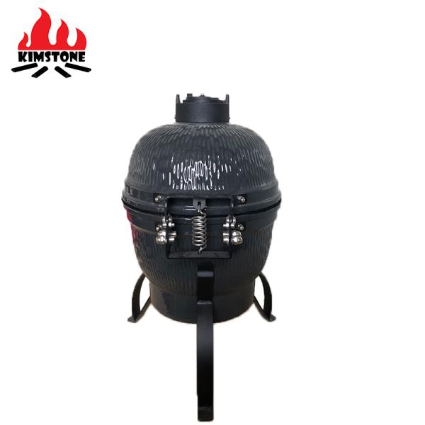 Auplex Kimstone Kamado Style Ceramic Smoker Bbq Grill 13 Inch Charcoal Bbq Grill