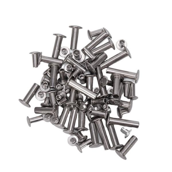 304/316 Stainless Steel Hollow Rivets Monbolt Rivets with Bright Finish