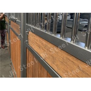 Customized Iso Mesh Horse Stall Fronts Powder Coating Surface Treatment