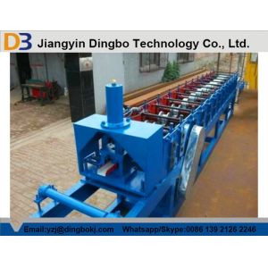 Light Steel Stud And Track Roll Forming Machine With Chain / Gear Box Driven