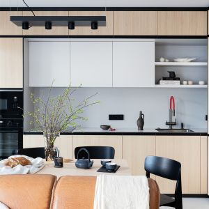 Durable Small Melamine Kitchen Cabinet White Wood Texture Mini Kitchen Cabinet