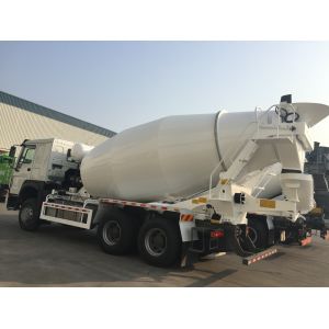 HOWO cement mixer truck 10 wheels Euro 2 10m3 400L Fuel tank