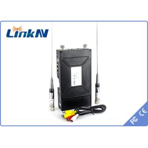 Quality Manpack Video Transmitter COFDM Modulation H.264 Battery Powered HDMI &amp; CVBS AES256 Encryption Two-way Intercom for sale