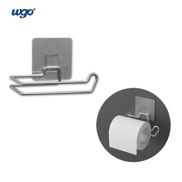 Buy Installed Bathroom Tissue Roll Holder Self Adhesive Damage Free Mounting at wholesale prices