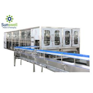 Monoblock 3-5 Gallon Bottle Water Filling Machines Pure Water Packaging Machine