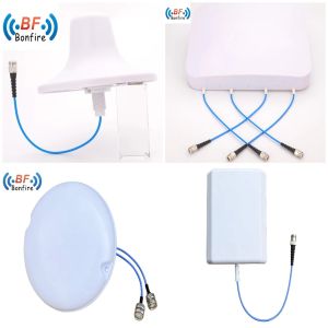 Indoor WiFi Panel Antenna 4.3-10 F Connector 14dB High Gain Directional Outdoor