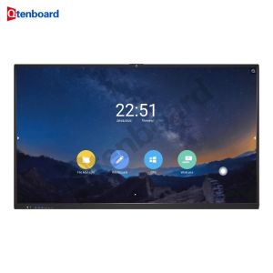 China Qtenboard 4K Interactive Flat Panel Teaching Panel Interactive Smart Board for Classroom on sale