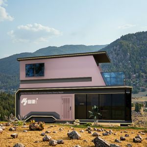 Prefabricated Galvanized Steel Frame Mobile Capsule House Space Capsule