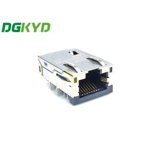 Metal Shielded Extra Low Profile SMT Cat5 Rj45 Modular Jack DIP Mount