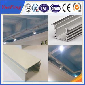 China NEW!OEM led aluminum profile, aluminium profile 6063 white anodizing aluminium extrusion on sale