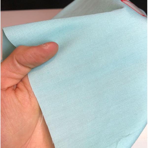 High Glossiness Cotton Poplin Fabric For Shirt Dress Skirt Baby Clothes 40sX40s 133x72 120GSM