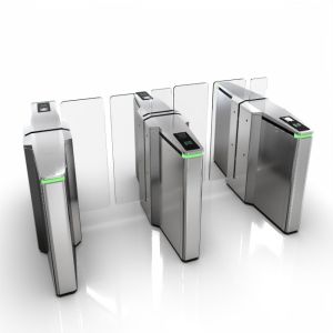 Stainless Steel Security Access Control Turnstile Automatic Sliding Barrier Gate