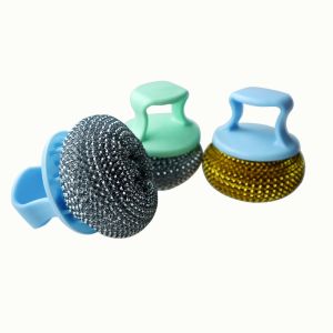 Commercial Stainless Steel Scourer for Restaurant Dish Washing
