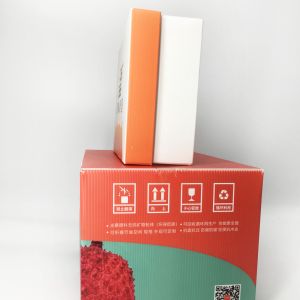 4.0mm Foldable Corrugated Storage Box Food Grade Space Saving Full Color