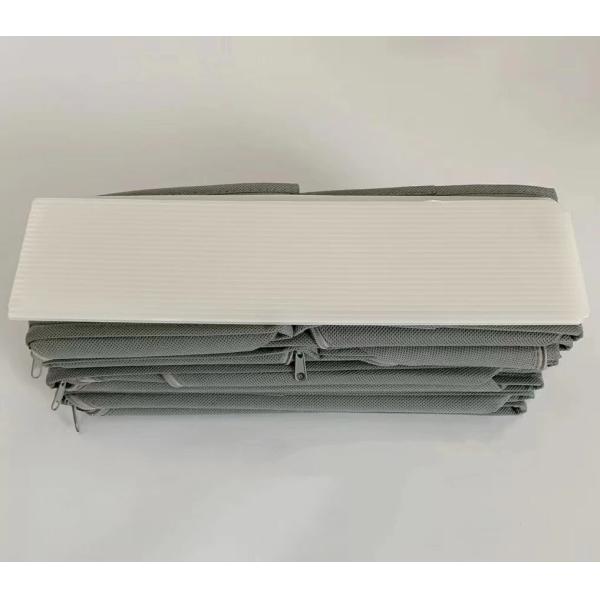 Rectangular Divider Plastic Foldable Box Hollow Sheet PP Corrugated Board Archival Bin