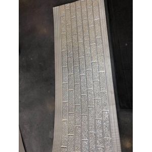 Ppgi Coils 1200mm Metal Embossing Machine With Servo Motor