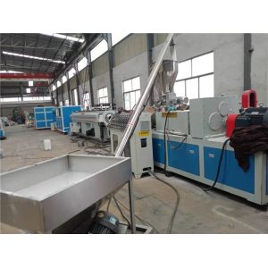 Automated PVC Water Pipe Production Line With Twin Screw Extruder