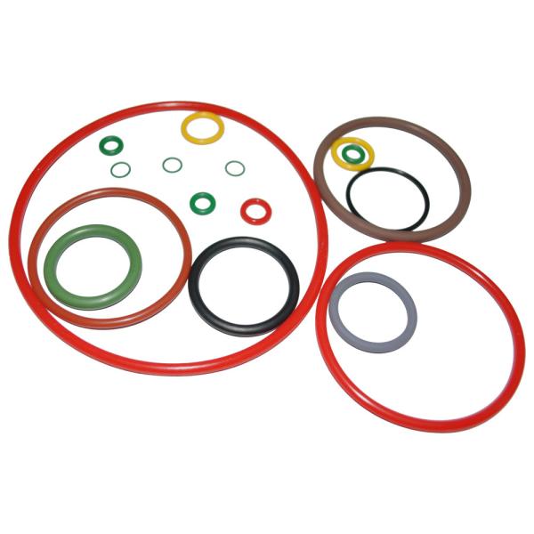 Customized EPDM Sealing Rubber Flat O Ring Washers / Gaskets