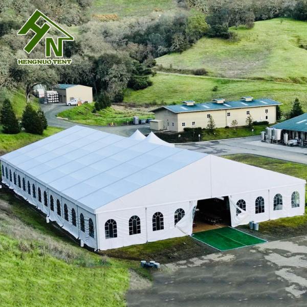 Outdoor Factory Tent Marquee For Storage Large Scale Aluminum Frame