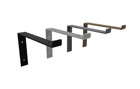 Inspection Customized Aluminum Steel Wall Mounted Shelf Brackets at Reasonable