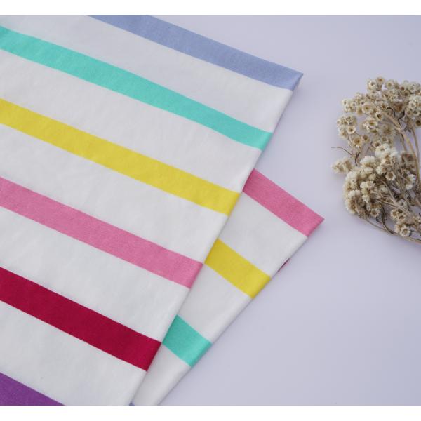 Easy To Care Wear-Resistant And Breathable Classic Striped Material Fabric For Casual Wear