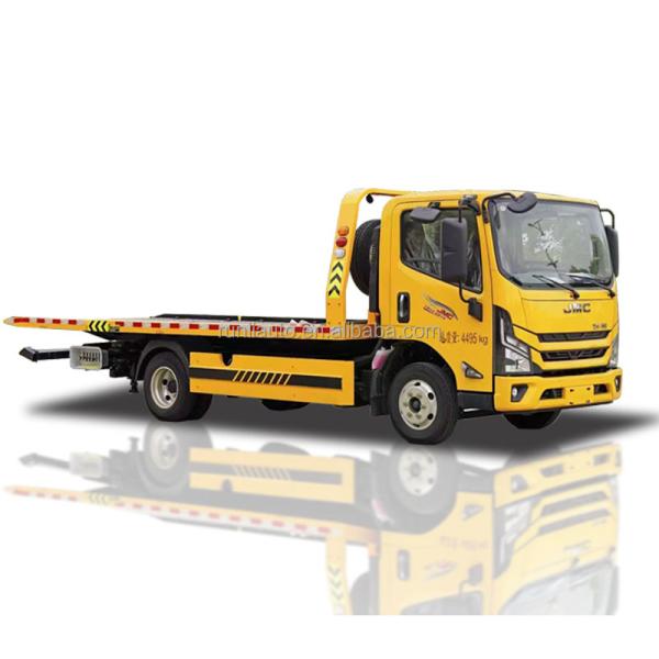 Factory JMC 5 Ton Towing Truck Flat Bed Truck Rollback Tow Truck Wrecker