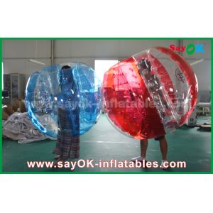 Inflatable Garden Games Queen Size PVC / TPU Inflatable Sports Games Bubble Ball