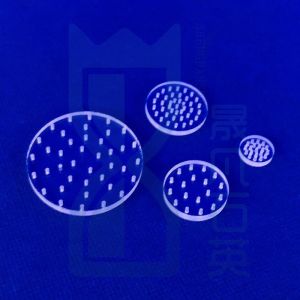 Uv Optical Quartz Glass Crystal Plate Transparent Thin 100mm