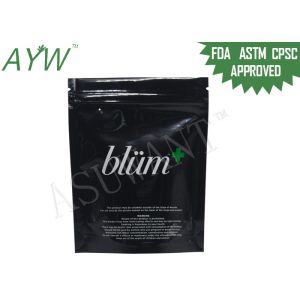 China Plastic Weeds Packaging Medical Weed k Bags With130 Mic Thickness on sale