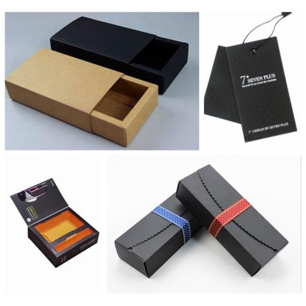 0.4mm 1.0mm 1.5mm Thick Black Board Chipboard Paper Bags / Boxes Material
