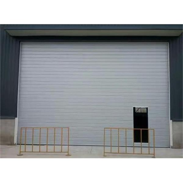Automatic Vertical Lifting Sliding Overhead Steel Insulated High Quality Security Thermal Sectional Door Industrial Garage Warehouse Gate Door