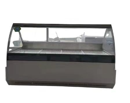 Buy Double Temperature White Butcher Fridge Display Duck Neck Meat at wholesale prices