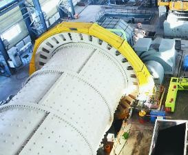 Buy Autogenous Sag Ball Mill Ore Grinding 700 - 1500 Kw For Mining at wholesale prices