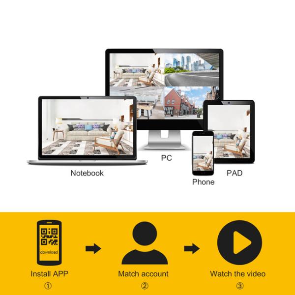 960P Ip Wifi Surveillance Camera , Hidden Bullet Camera Housing 1/4” Progressive Scan Sensor