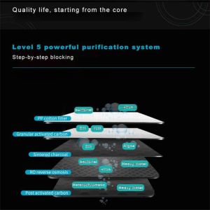 Large Flux 7000L Under Counter Reverse Osmosis Water Filter No Barrel