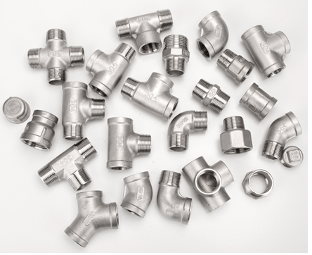 3/8" 1/2" 3/4" 11/4" 1" 11/2" 2" 2-1/2" 3" 4" NPT Casting Stainless Steel Pipe Fitting for High Temperature Applications