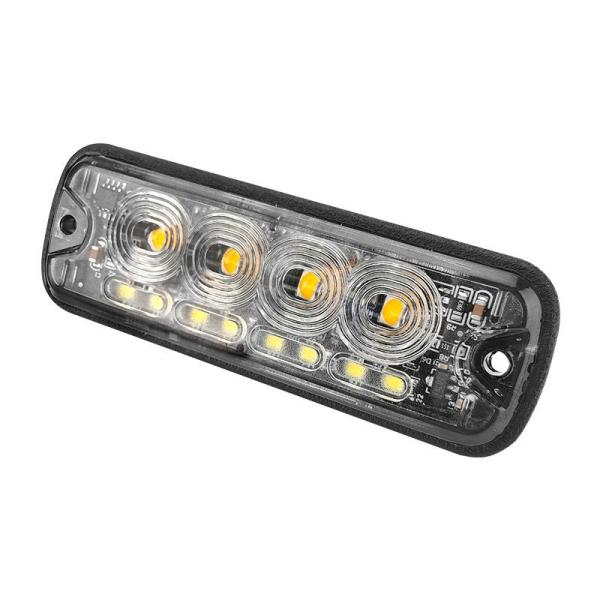 Commercial Grille Strobe Lights 6W - 10W Amber Strobe Lights For Trucks