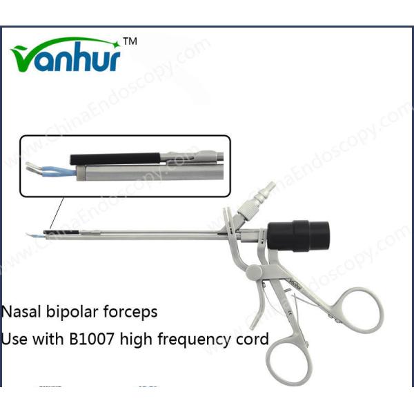E. N. T Nasal Bipolar Forceps for Adults ISO13485 Certified Endoscope Instrument