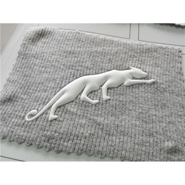 Fashion Custom Clothing Patches / Embroidered Silicone Patches