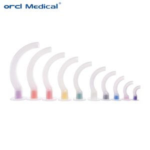 Medical Disposable Sterile Single Use PE Material Guedel Type Oropharyngeal
