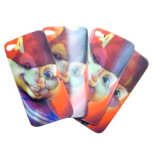 Glass Free 3D 0.3mm PET Lenticular Adhesive Card