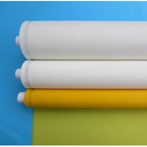 Quality Polyester screen printing mesh DPP165 Yellow/White printing boting cloth for sale