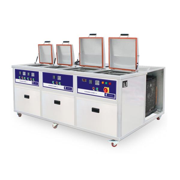 Buy 4 Tanks Customized PCB Ultrasonic Cleaner With Cooling System at wholesale prices