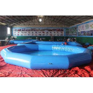 Big Inflatable Swimming Pool / Blow Up Pool Environmental Friendly